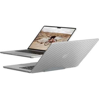 UAG kryt Essential Armor pre Macbook Air 15" M2/M3/M4 - Ice 134010114343