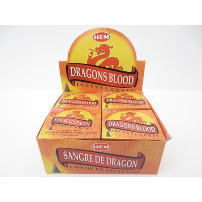 Hem Vonné kužely Dragons Blood 10 ks – Zbozi.Blesk.cz