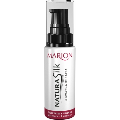 Marion Natura Silk hodvábna vlasová kúra žiarivý lesk 50 ml
