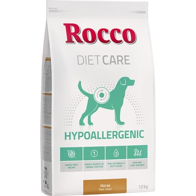 Rocco 12кг Hypoallergen Rocco Diet Care, суха храна за кучета- с конско