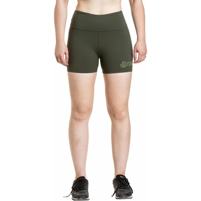 Meatfly dámské biker Shorbi Short Olive Zelená