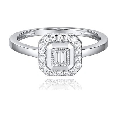 Silverino Prsten se zirkony 8657