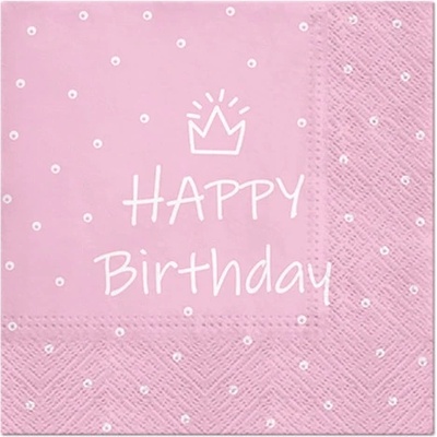 Paw ubrousky L Special Day light pink 33x33cm