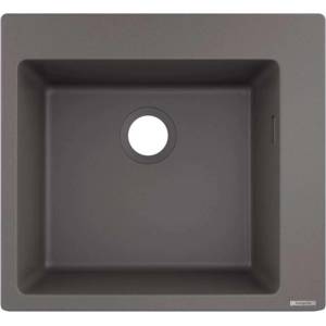 Hansgrohe - Вградена гранитна мивка S510-F450, каменно сиво 43312290 (43312290) Мивка за вграждане