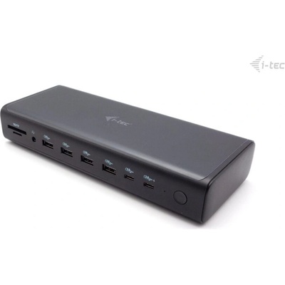 i-Tec Universal 6x 4K/60Hz Display Docking Station + Power Delivery 140W CA6MONITORDOCKPD