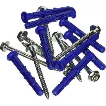 Image 1 of KOELNER ДЮБЕЛ ПВЦ С МЕТАЛЕН ПИРОН 10х180 fi-10m180 ТК (fi-10m180)