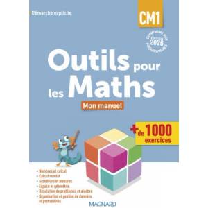 Outils pour les Maths CM1 - Manuel élève | Poussard, Carle, Bailly, Degrand (2026)