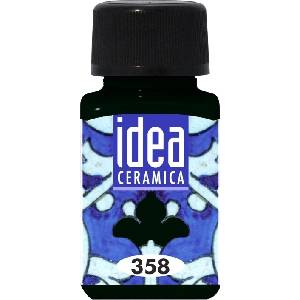 Maimeri Water-Based Cold Idea Боя за стъкло и порцелан Sap Green 358 60 ml 1 бр (M4714358)