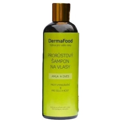 DermaFood Prorůstový šampon na vlasy Amla a oves 300 ml