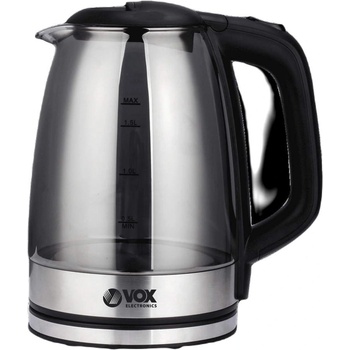 VOX 1.7 л стъклена електрическа кана vox модел wk 8008