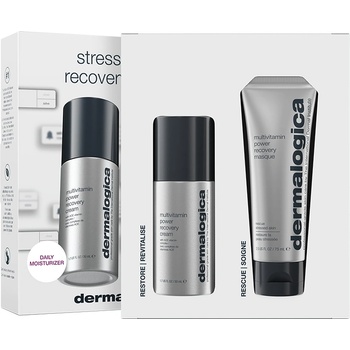 Dermalogica Комплект система за възстановяване на стресирана кожа Dermalogica: Multivitamin Power Recovery Recovery Cream For Face 50 ml + Multivitamin Power Recovery Anti-Stress Cream Mask For Face 75 ml