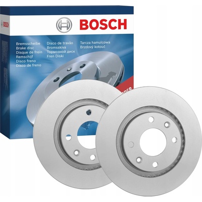 Brzdový kotúč Bosch odvetraný 266 mm 4 diery predný
