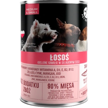 Pet Republic PetRepublic парчета в сос със сьомга 400 г за кучета