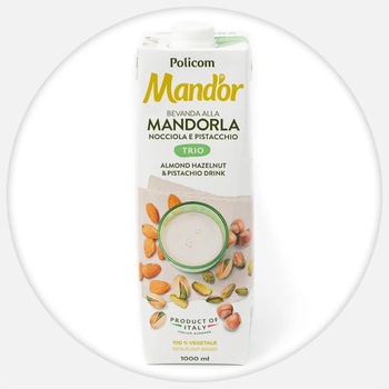 Image 1 of Mand'or Бадемово мляко mand’or trio - с шам фъстък и лешник