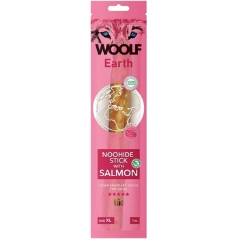 WOOLF Dog Earth NOOHIDE XL Salmon 85 g