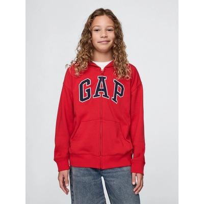 GAP Fullzip Logo červená