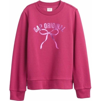 GAP V-DB Logo Crew růžová