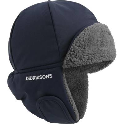 Dětská zimní čepice DIDRIKSONS BIGGLES CAP 7 Modrá Bílá