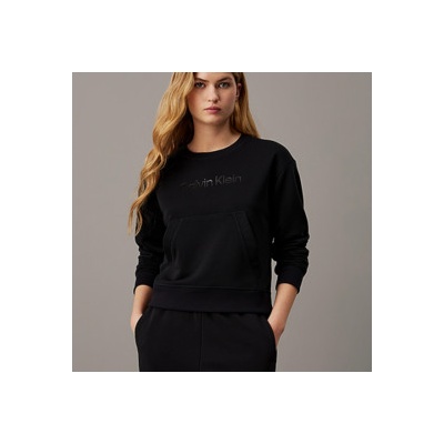 Calvin klein pw pullover sweatshirt čierna