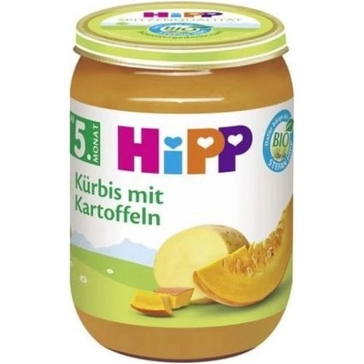 HiPP Био Пюре HiPP Тиква с картофи 190 гр. - 5+ месеца