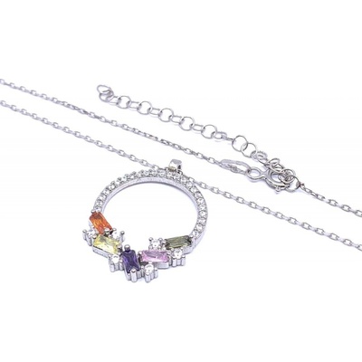 Jan Kos jewellery Stříbrný řetízek s přívěskem 12118976