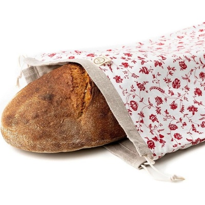CHLEBOVKA - PYTLÍK NA CHLEBA ČERVENÝ CIBULÁK BAGYDESIGN BAGYDESIGN