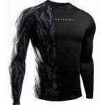 Hayabusa Мъжки рашгард с дълъг ръкав Hayabusa Apex Rash Guard black