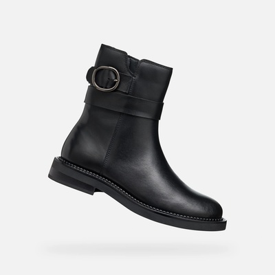 Geox Черни дамски обувки за глезена Geox Serilda Geox | Cheren | ЖЕНИ | 36