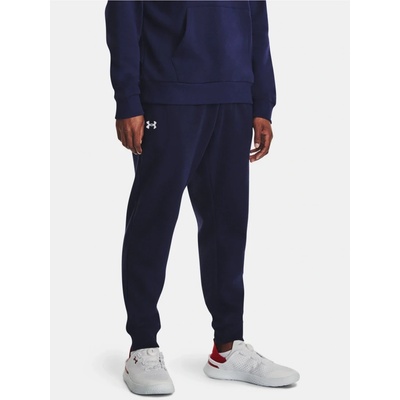 Under Armour pánské sportovní tepláky UA Rival Fleece joggers Tmavě modré