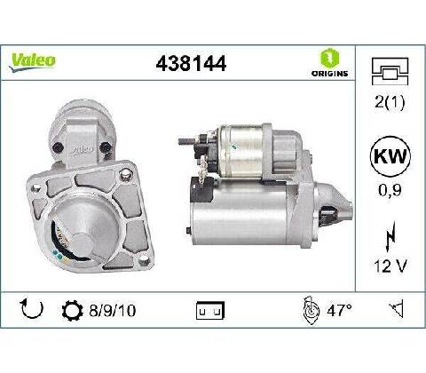 Startér VALEO 438144