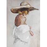 Styler Картина с ръчно рисувани елементи 70x100 cm Charlotte - Styler (CA-14012)