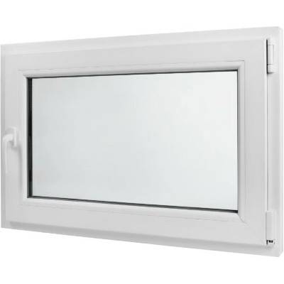 Bravo Plastové okno OS1 Color levé 90 x 60 cm zlatý dub/bílá