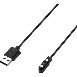 Techsuit Зарядно за Haylou Bling LS12/RT LS05S/Oneplus Nord Watch USB, 3.5W - (TXC4) - Черен (KF2317290)