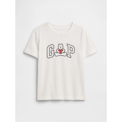 GAP Детска тениска с логото на GAP GAP | Byal | Момчешки | 2 години