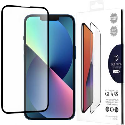 Dux Ducis 10D Закалено стъкло за Apple iPhone 14/iPhone 13/iPhone 13 Pro/iPhone 16e - Черен KP36711