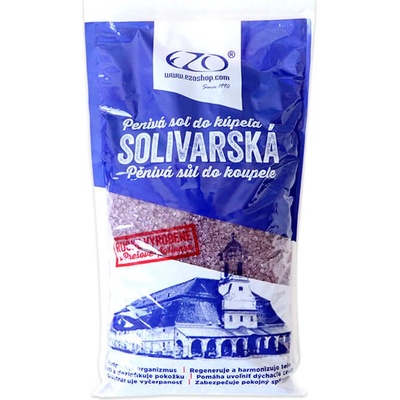 EZO penivá solivarská soľ do kúpeľa 1000 g