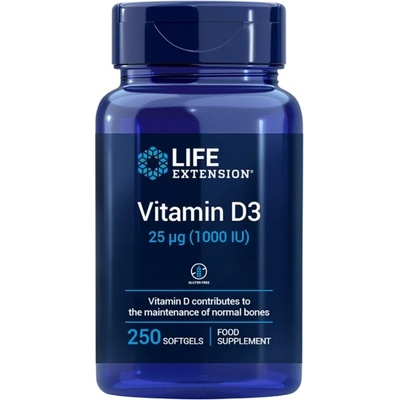 Life Extension Vitamin D3 1000 IU [250 Гел капсули]