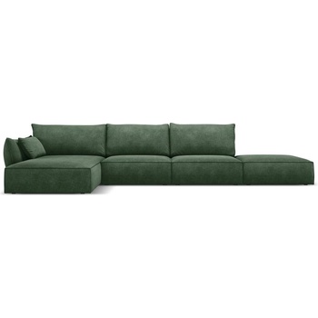 Mazzini Sofa Тъмнозелен ъглов диван (ляв ъгъл) Vanda - Mazzini Sofas (MAZ_LCO_142_F1_VANDA5)