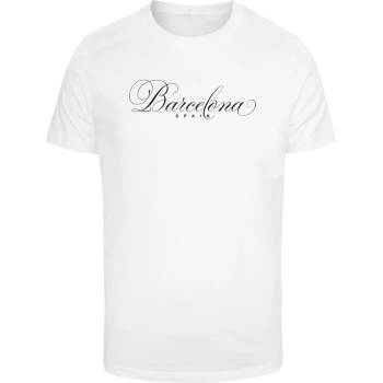 Mister Tee Тениска Spain Barcelona Tee white XXLUB-MT3213-00220 - Черен, размер L