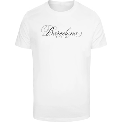 Mister Tee Тениска Spain Barcelona Tee white XXLUB-MT3213-00220 - Черен, размер L
