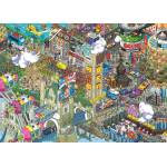 Heye - Puzzle eBoy: Pixorama: London Quest - 1 000 piese