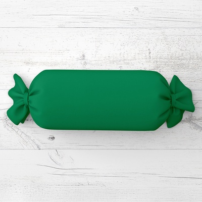 Biante Vankúš valec bonbon Rongo RG-056 Zelený 15x40