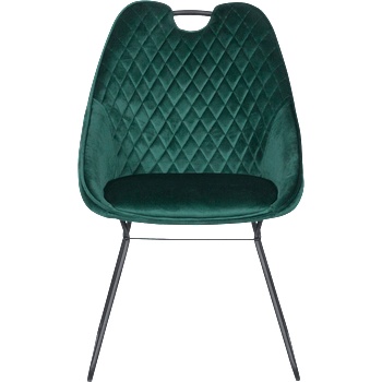 Carmen Трапезен стол gedling - тъмнозелен bf 2 (3532055)