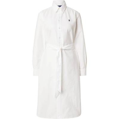 Ralph Lauren Рокля тип риза 'MARINER' бяло, размер M