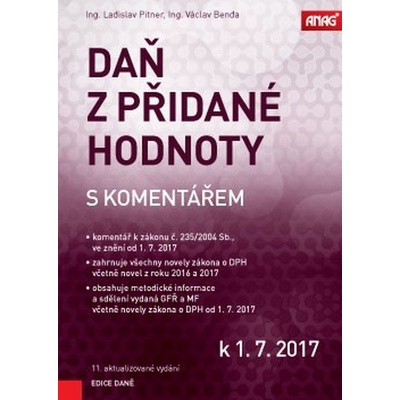 Daň z přidané hodnoty s komentářem k 1. 1. 2016