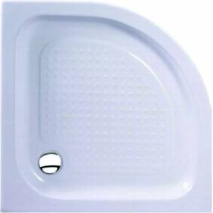 Inter Ceramic Полукръгло душ корито Inter Ceramic 80x80 см, бяло покритие (80 / 285 80)