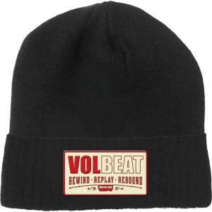 Volbeat шапка Rewind, Replay, Rebound Black UNI (VOLBEAN01B)