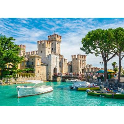Ravensburger - Puzzle Lago di Garda, Italian Landscape - 1 000 piese