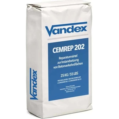 VANDEX Cemrep 202 Rychletuhnoucí opravná malta 25kg