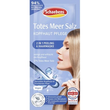 Schaebens 2In1 Hair Mask&Scalp Scrub Dead Sea Salt Маска за коса дамски 20ml